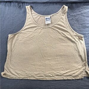 Jungmaven Natural Hemp Blend Cropped Tank